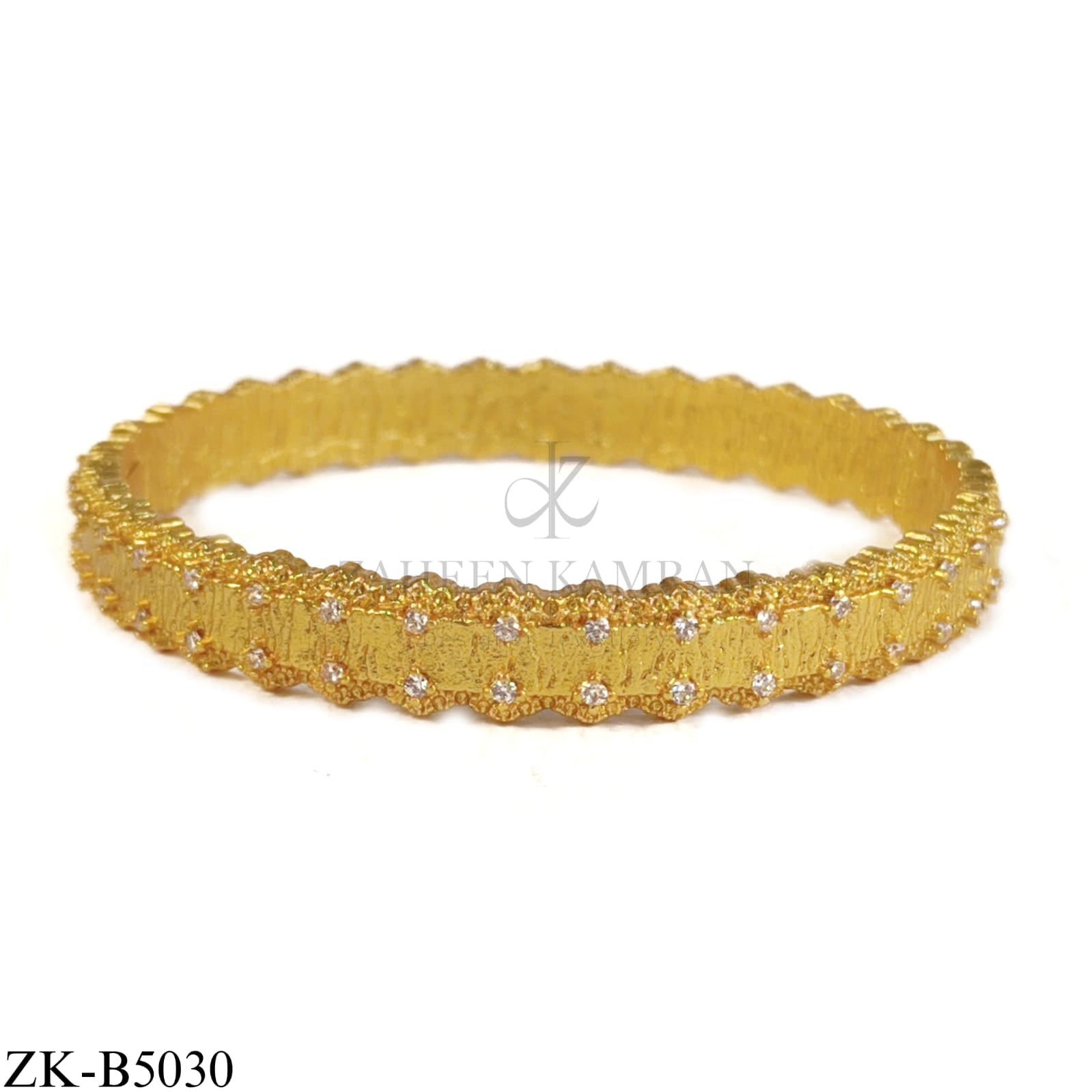 SCATTERED ZIRCONS BANGLE