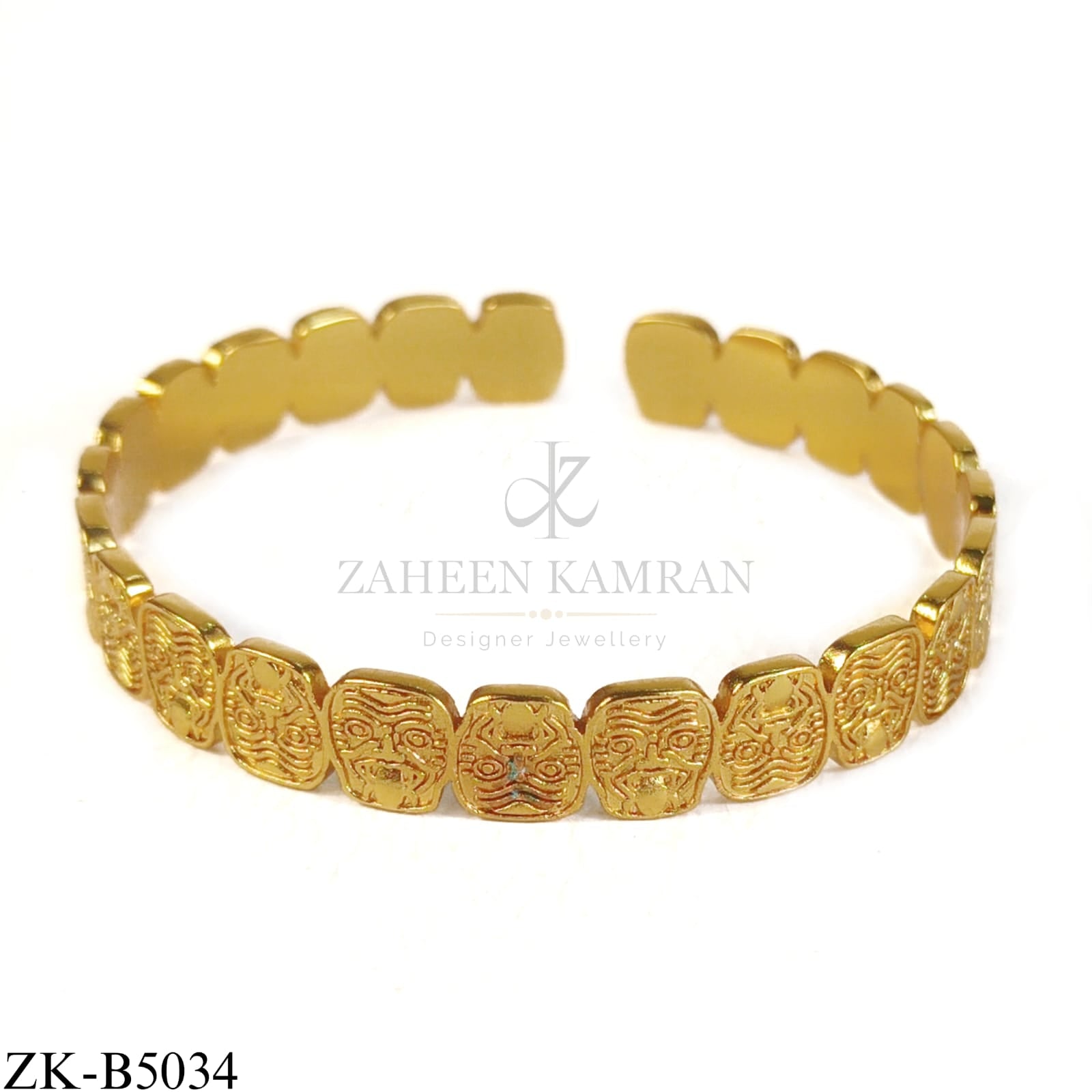 CARVED TEXTURED BANGLE