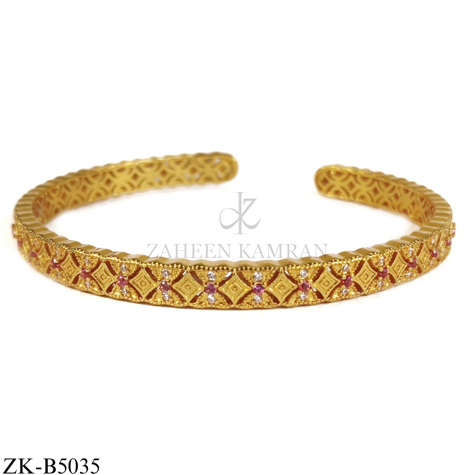 RUBY ZIRCONIAN BANGLE