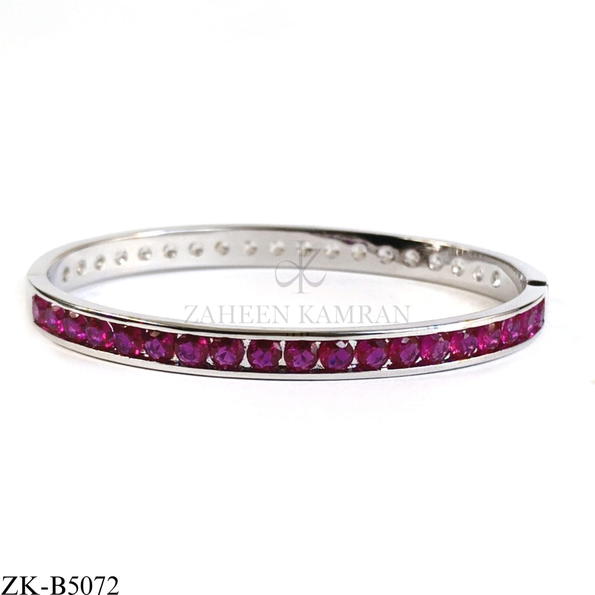 PINK ZIRCONIAN BANGLE