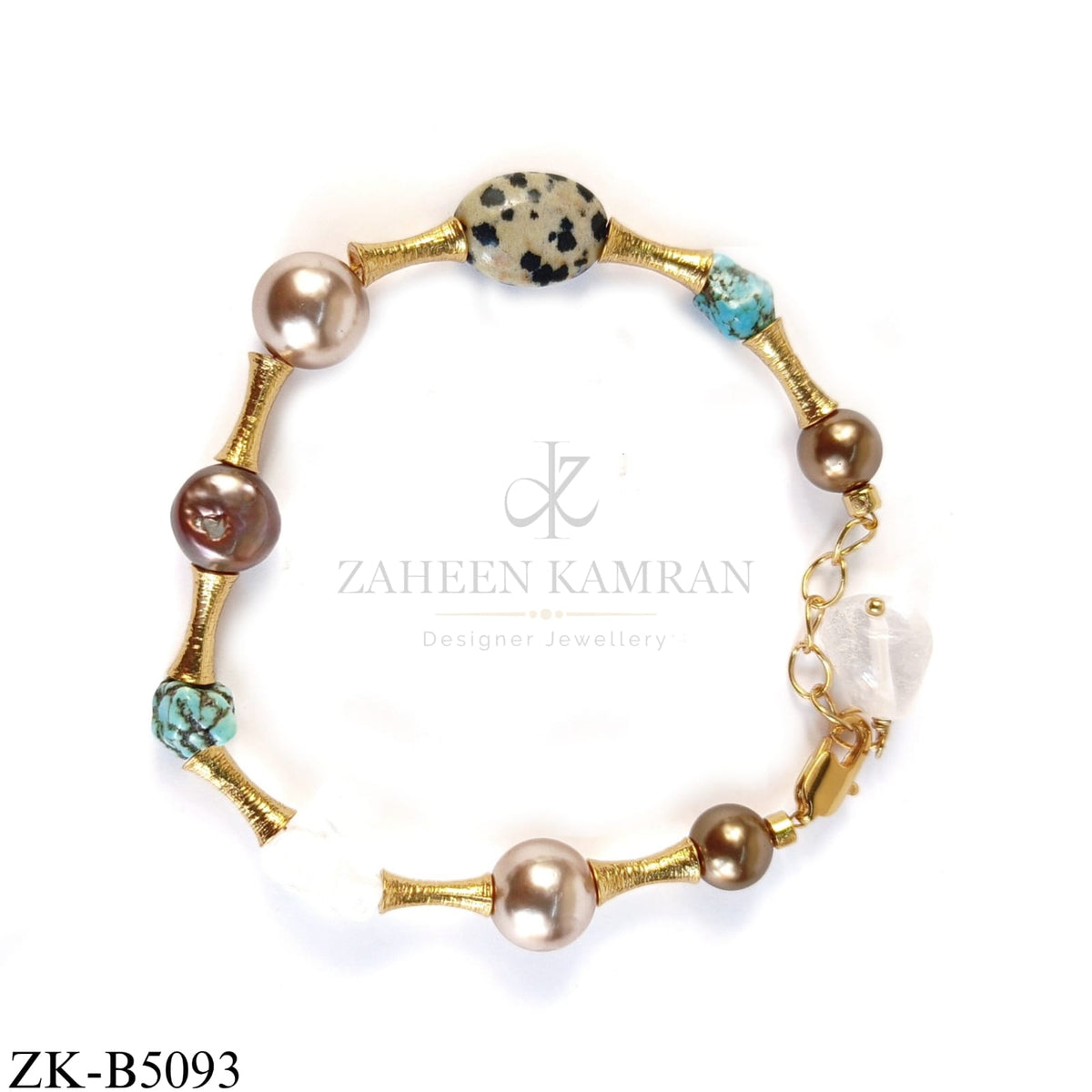 MULTI GOLD SPACERS BRACELET