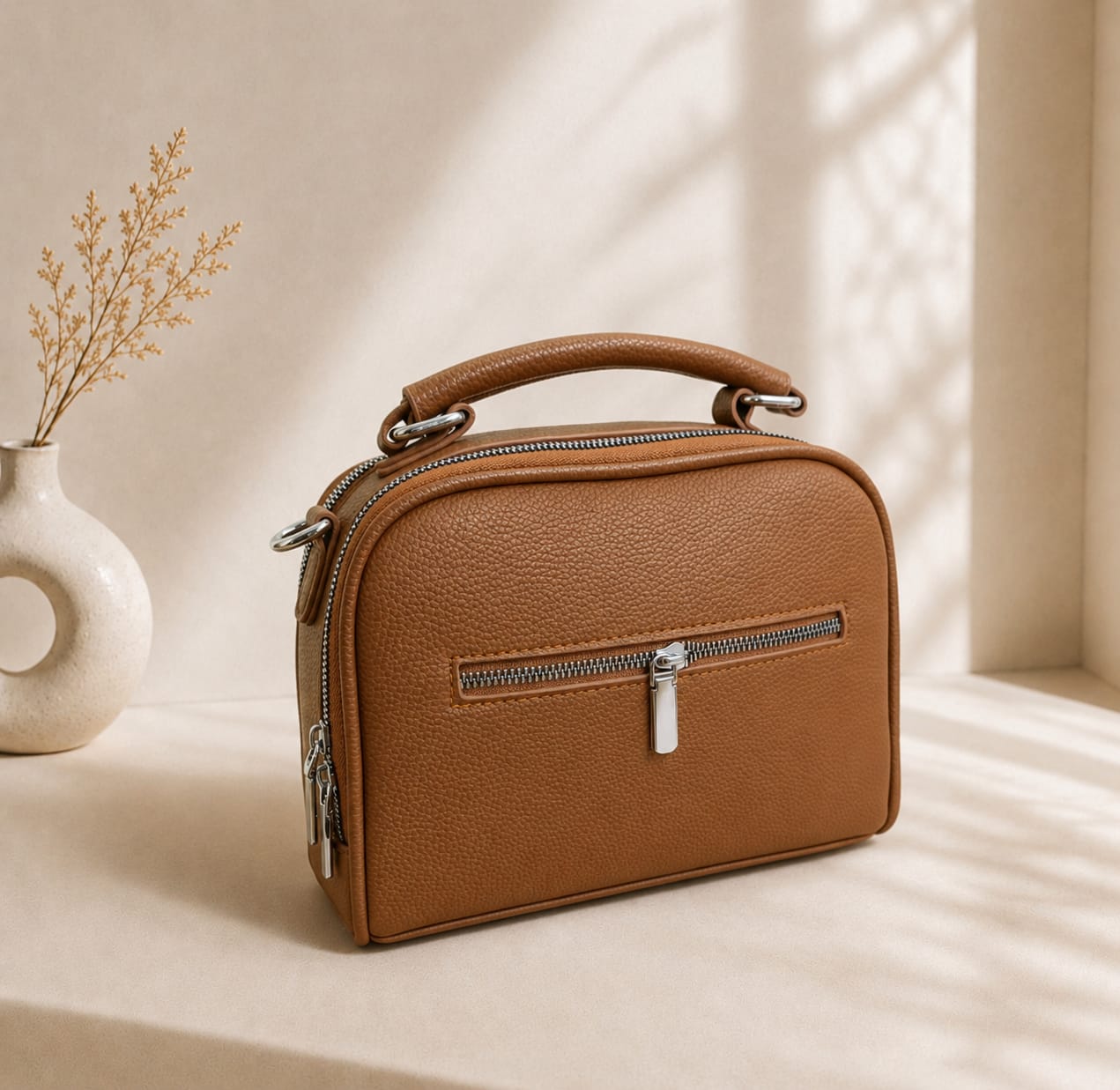 The Classic Tan Carry Bag