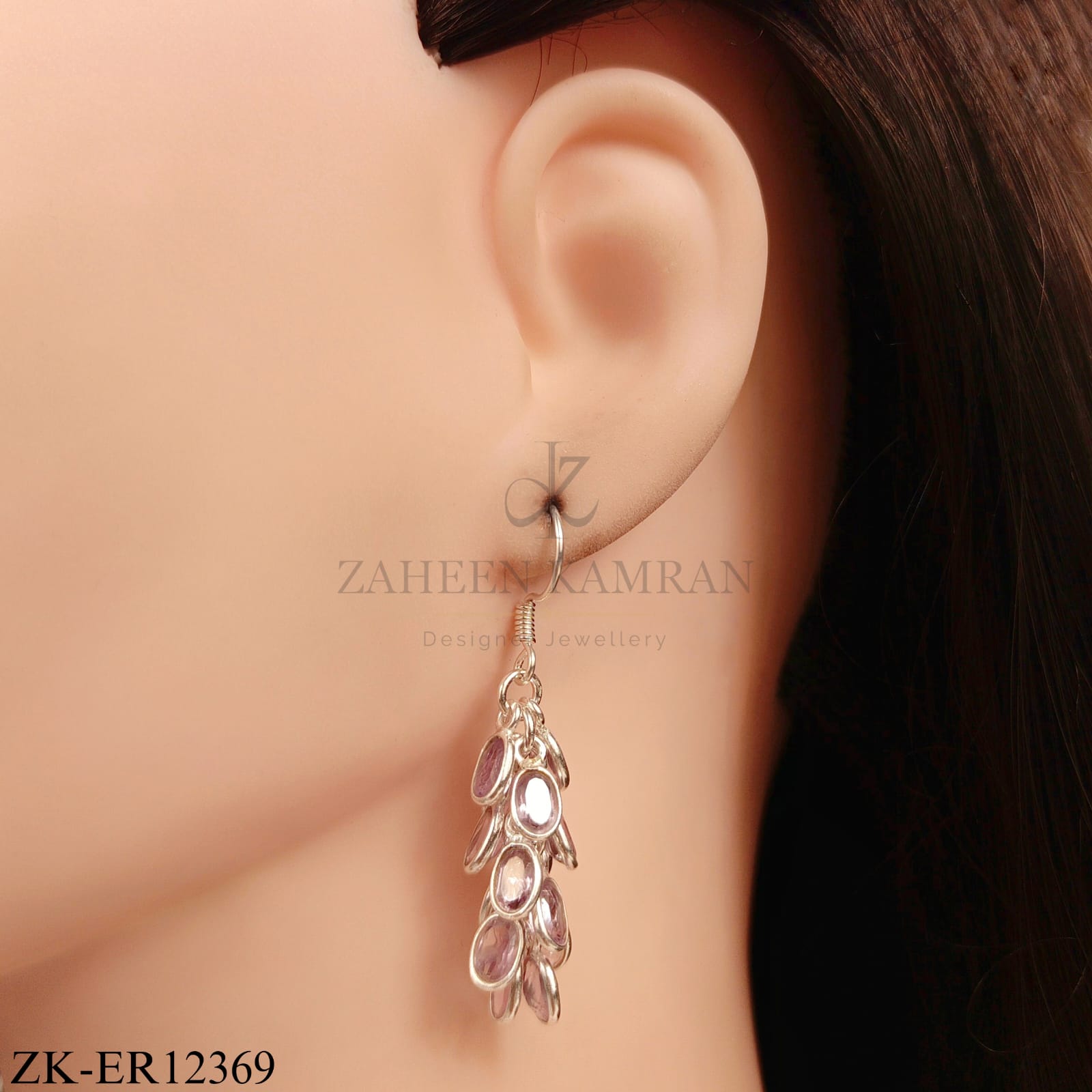 925 LILAC EARRINGS