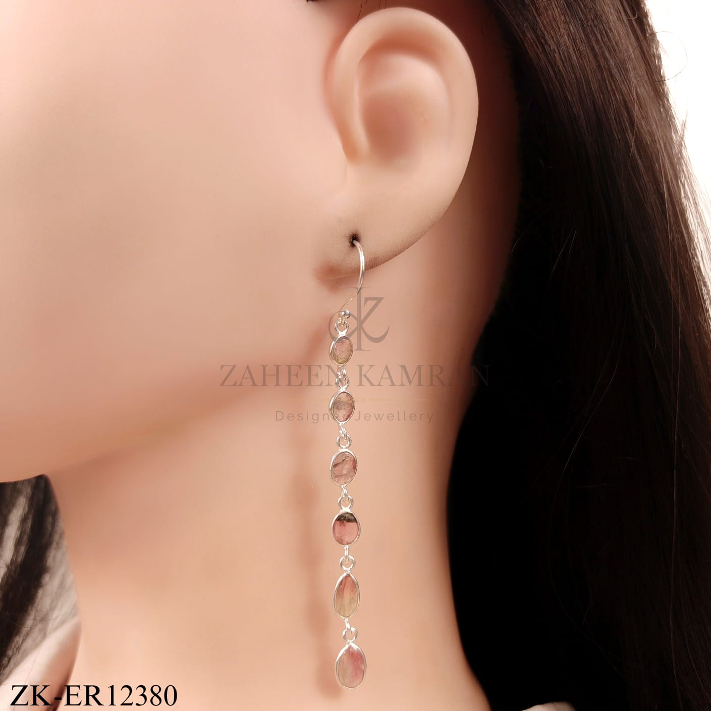 925 MULTI FACETED EARRINGS