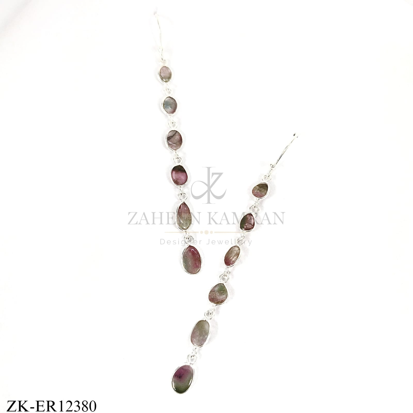 925 MULTI FACETED EARRINGS