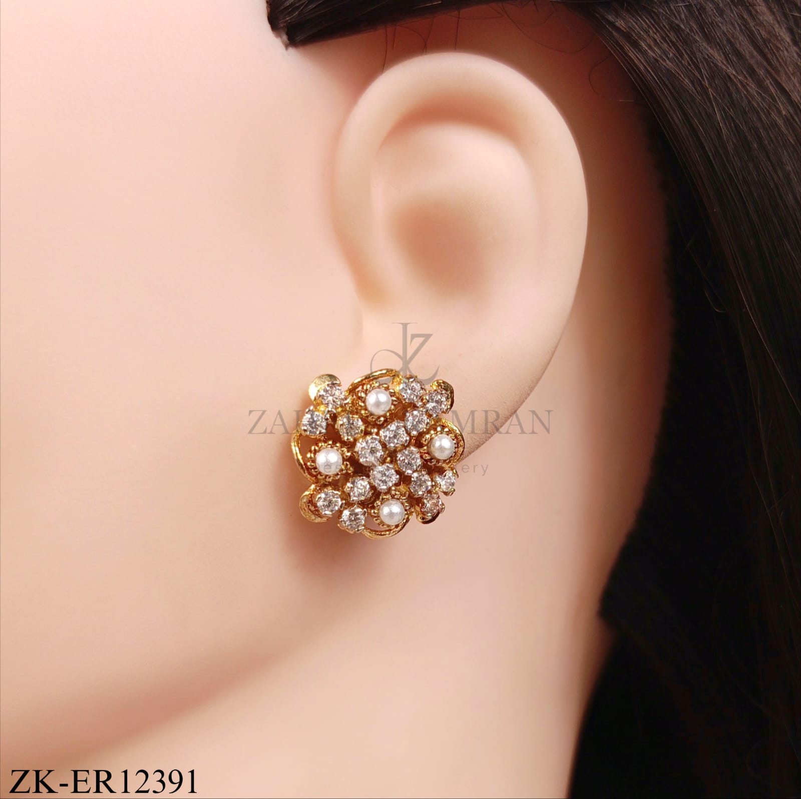 FLORA CLUSTER EARRINGS