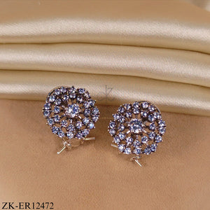SPARK CLEAR STONES EARRINGS