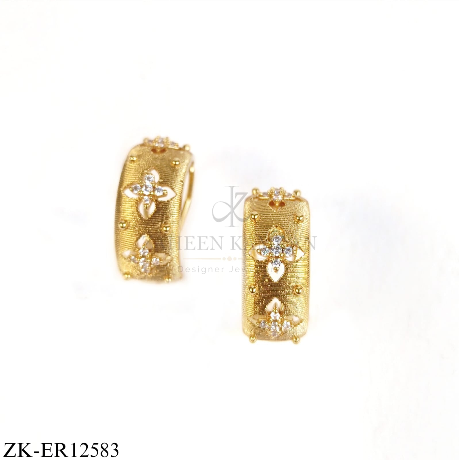 Floral Cutout Earrings