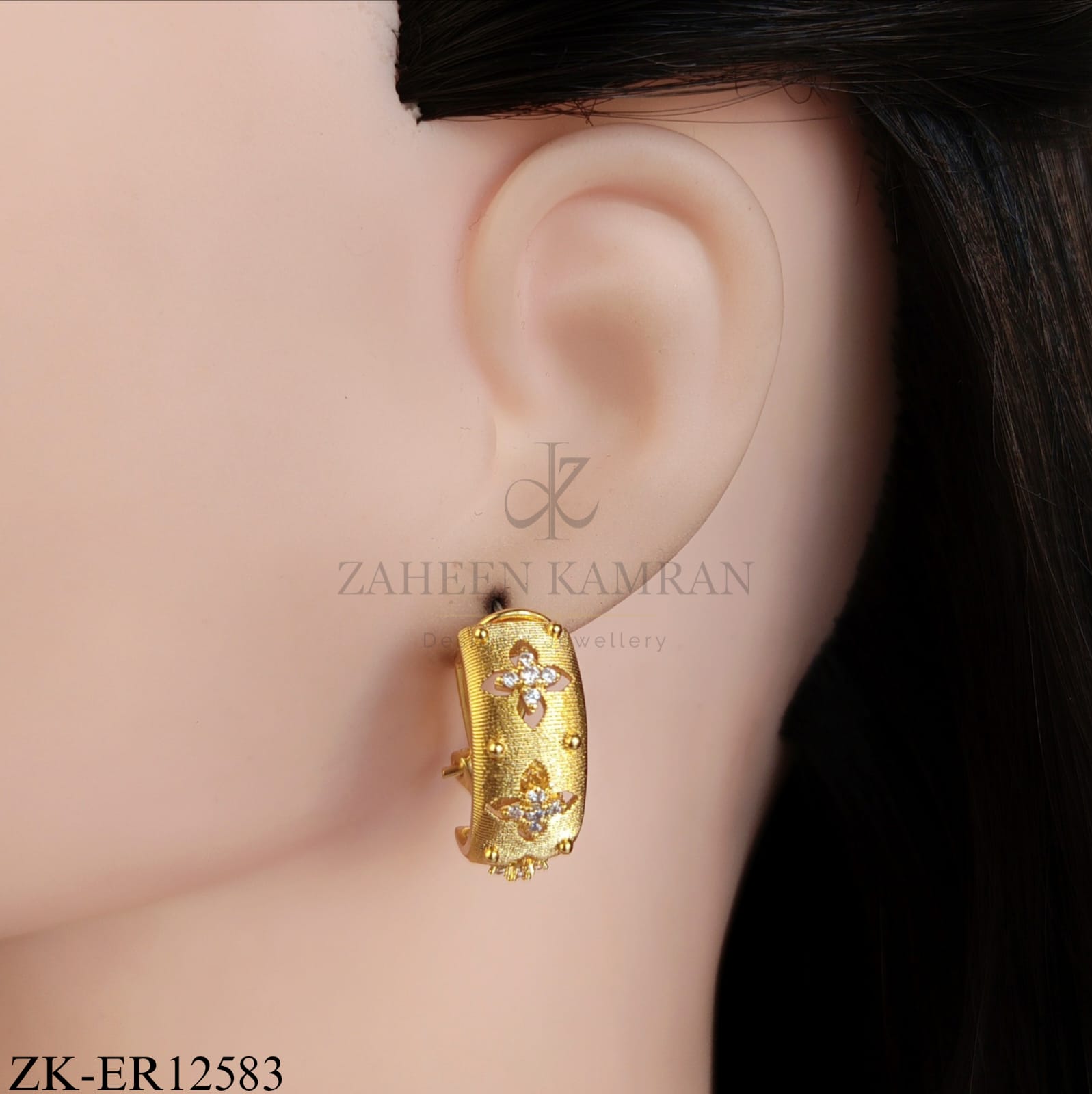 Floral Cutout Earrings