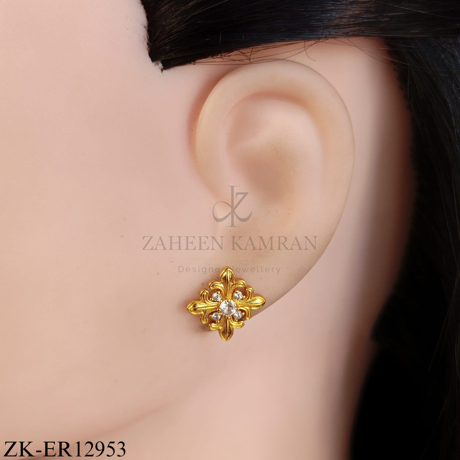 VINTAGE FLORAL EARRINGS