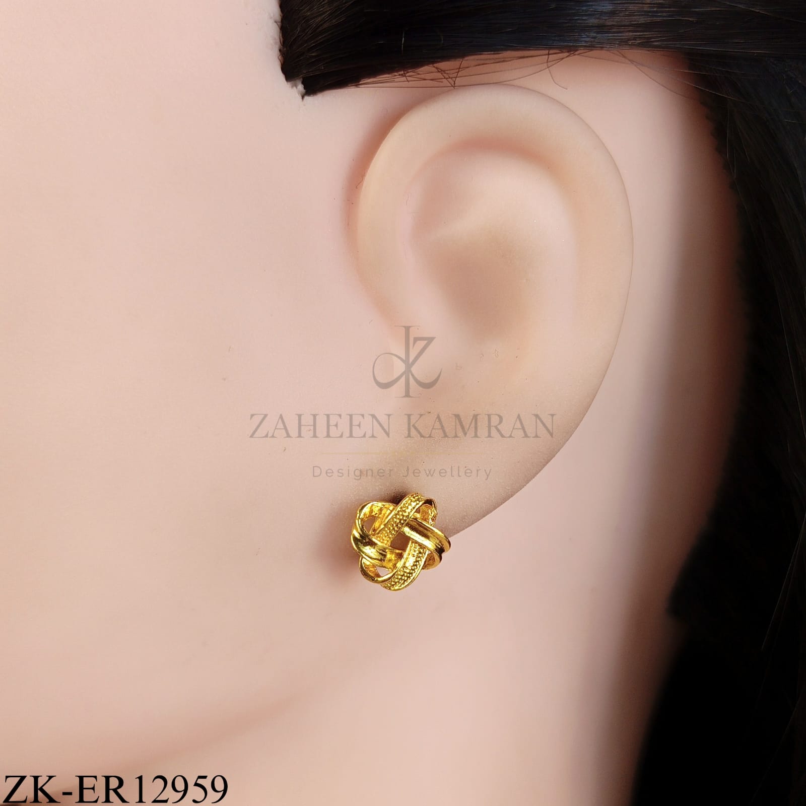 TWISTED KNOT EARRINGS