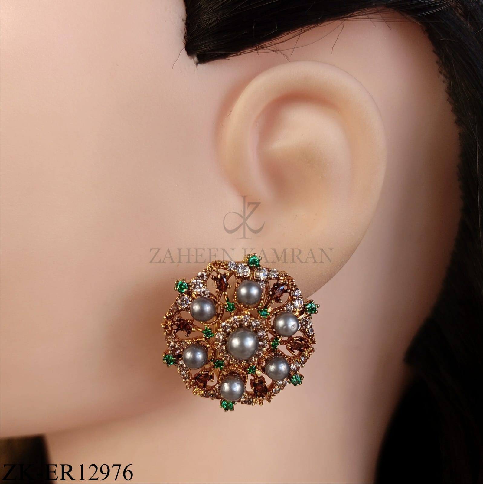MULTIPLE STONES EARRINGS