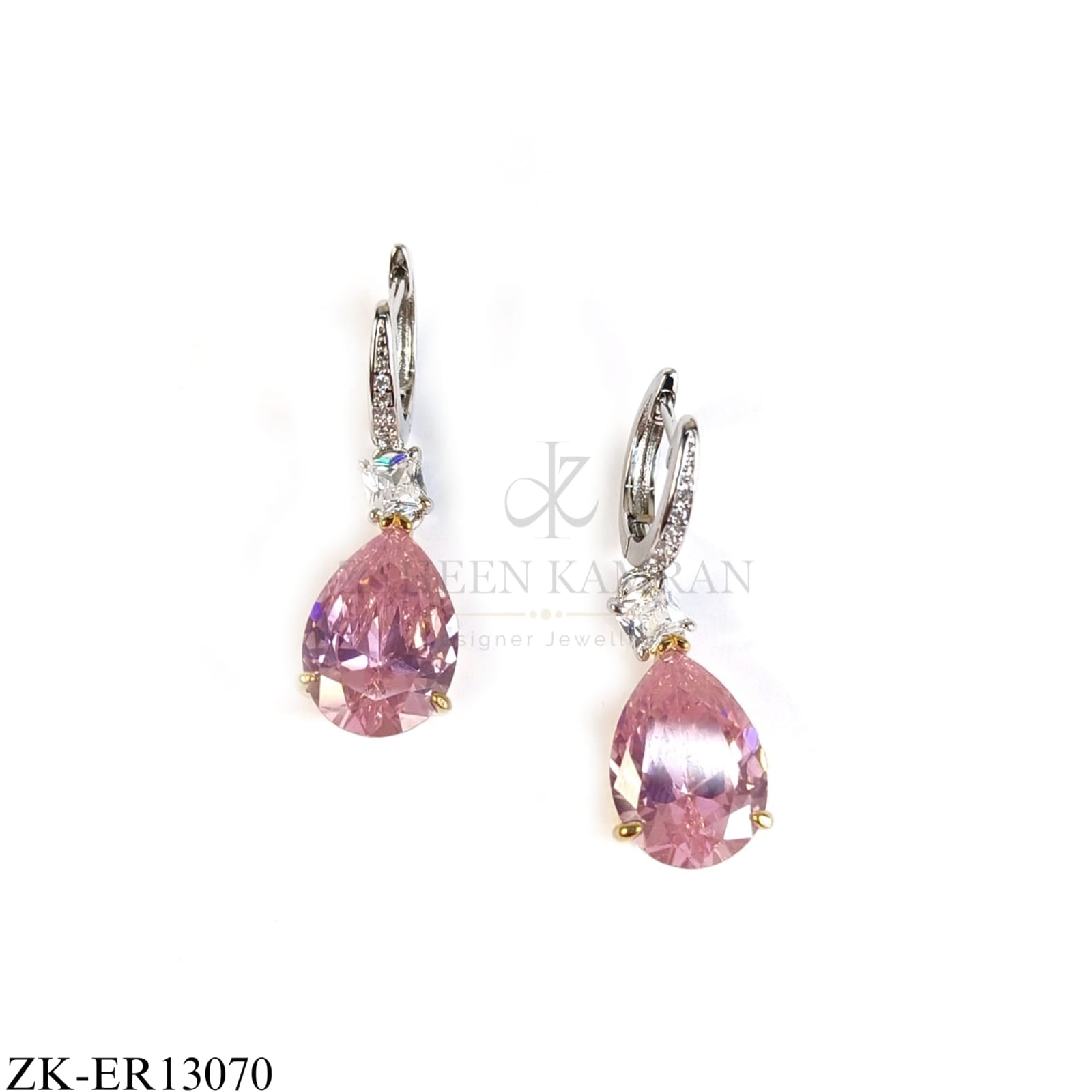PINK DROP EARRINGS