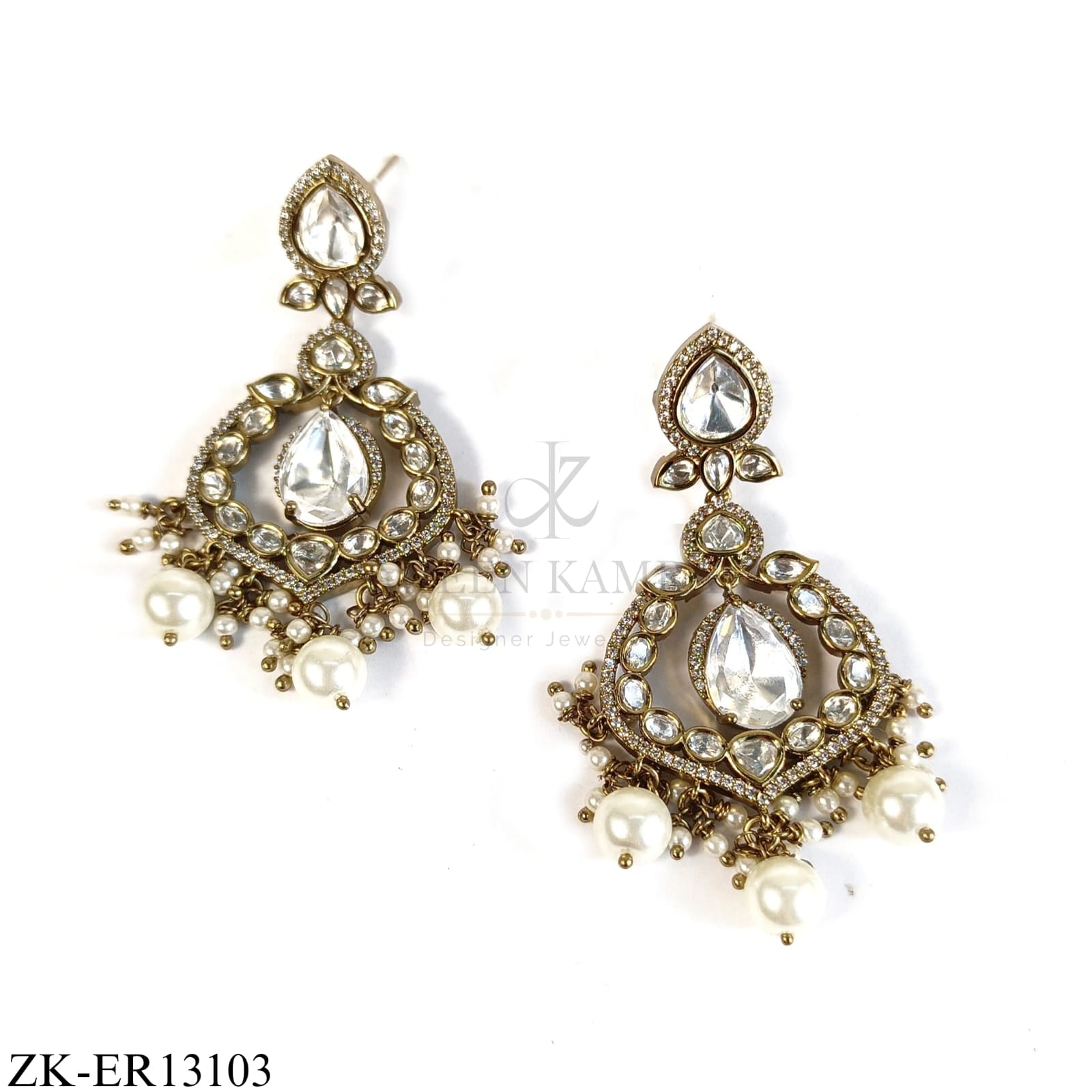 SHEESH PEARLS EARRINGS