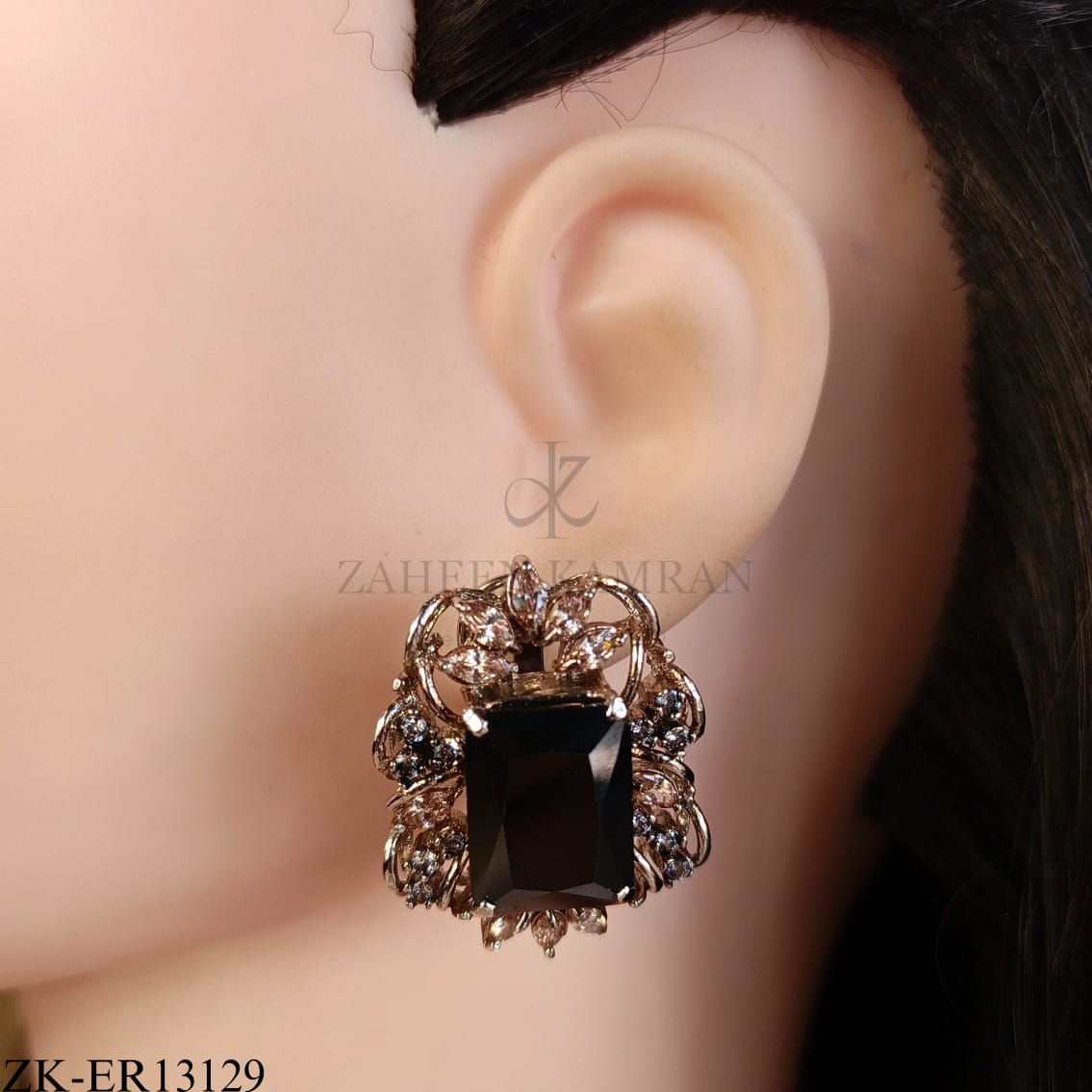 BLACK ONYX EARRINGS