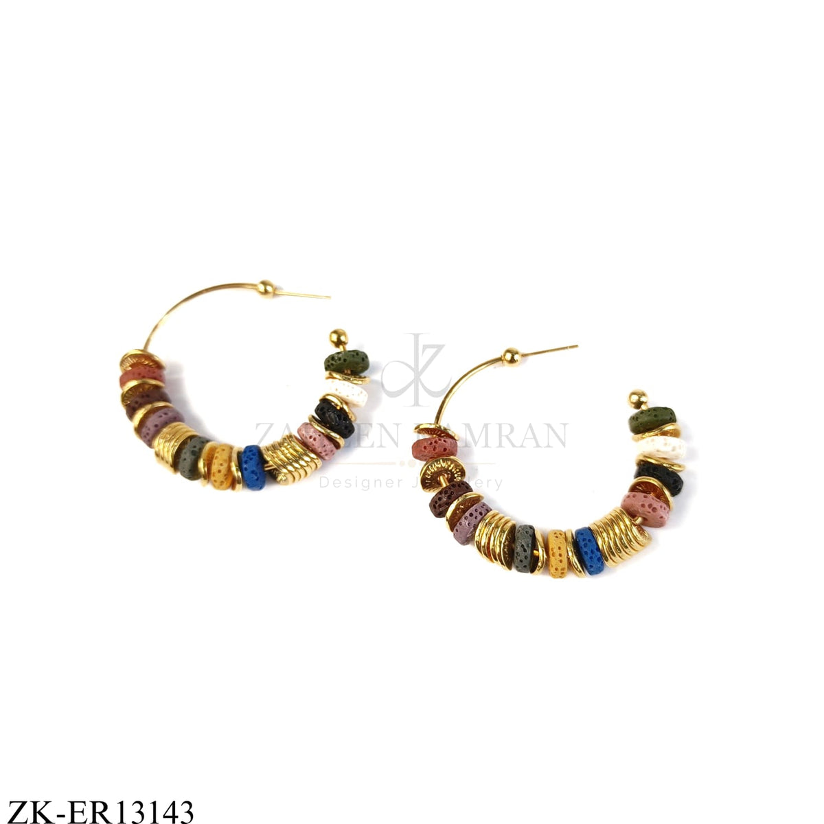 COLOURFUL BEADS EARRINGS