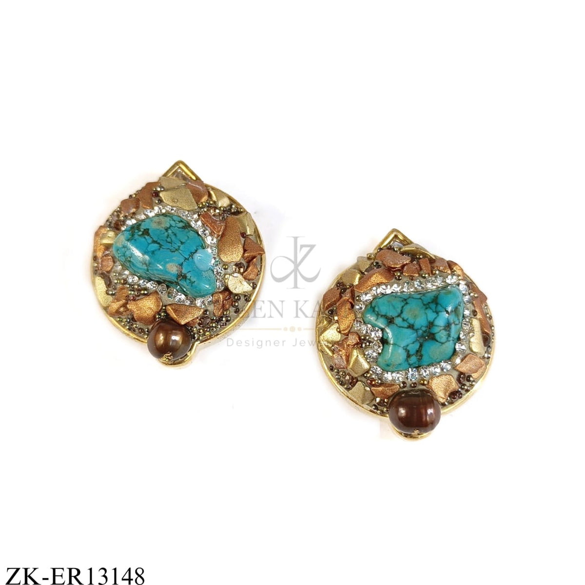 VIBRANT BLUE EARRINGS