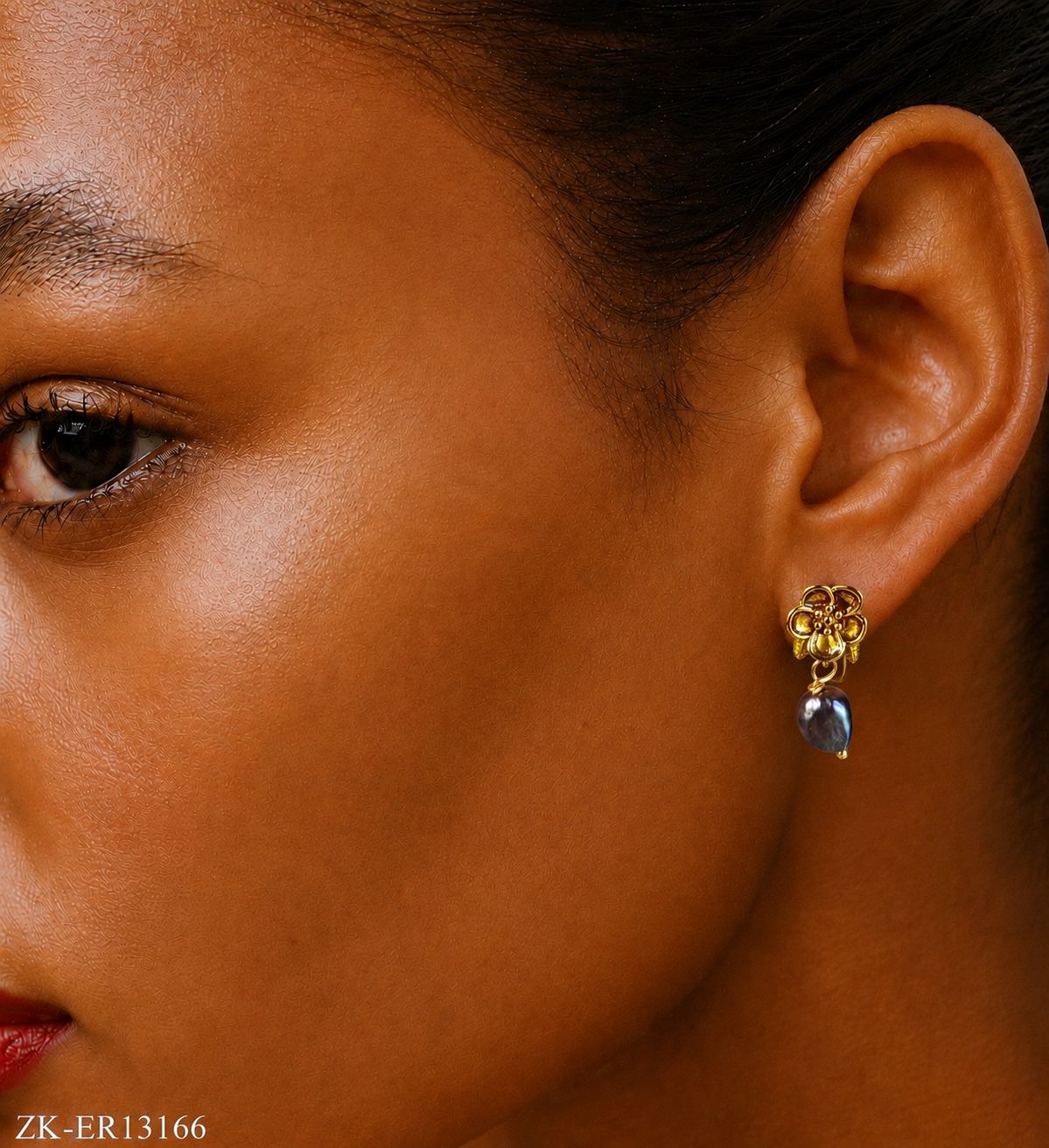 FLORAL TOP EARRINGS