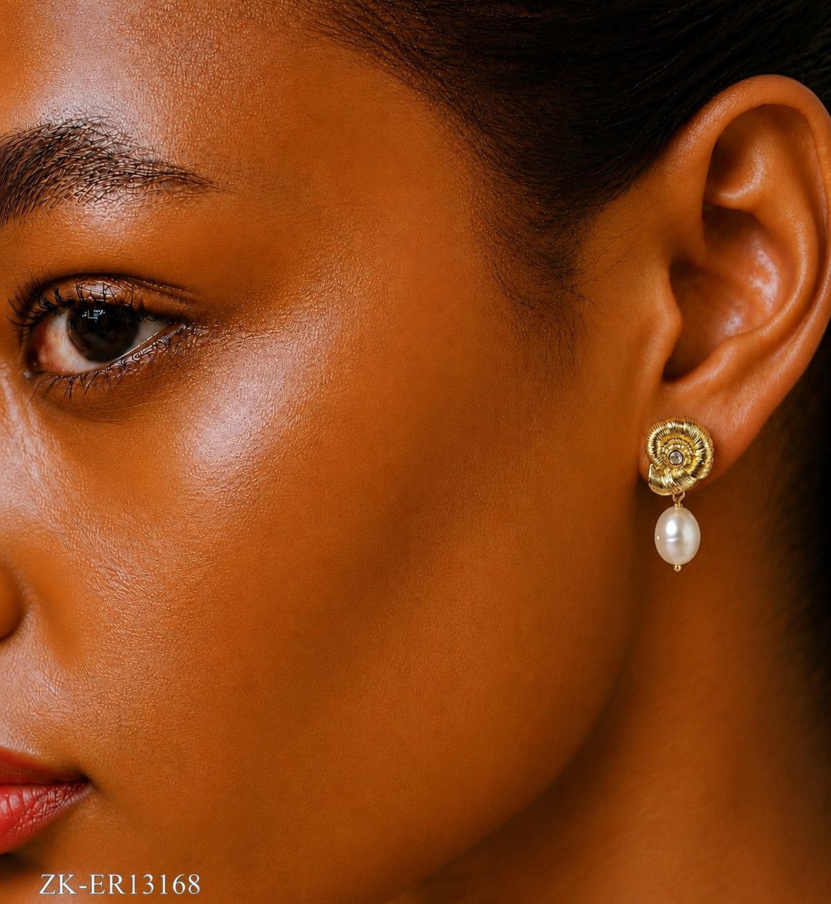 SWIRL TOP EARRINGS