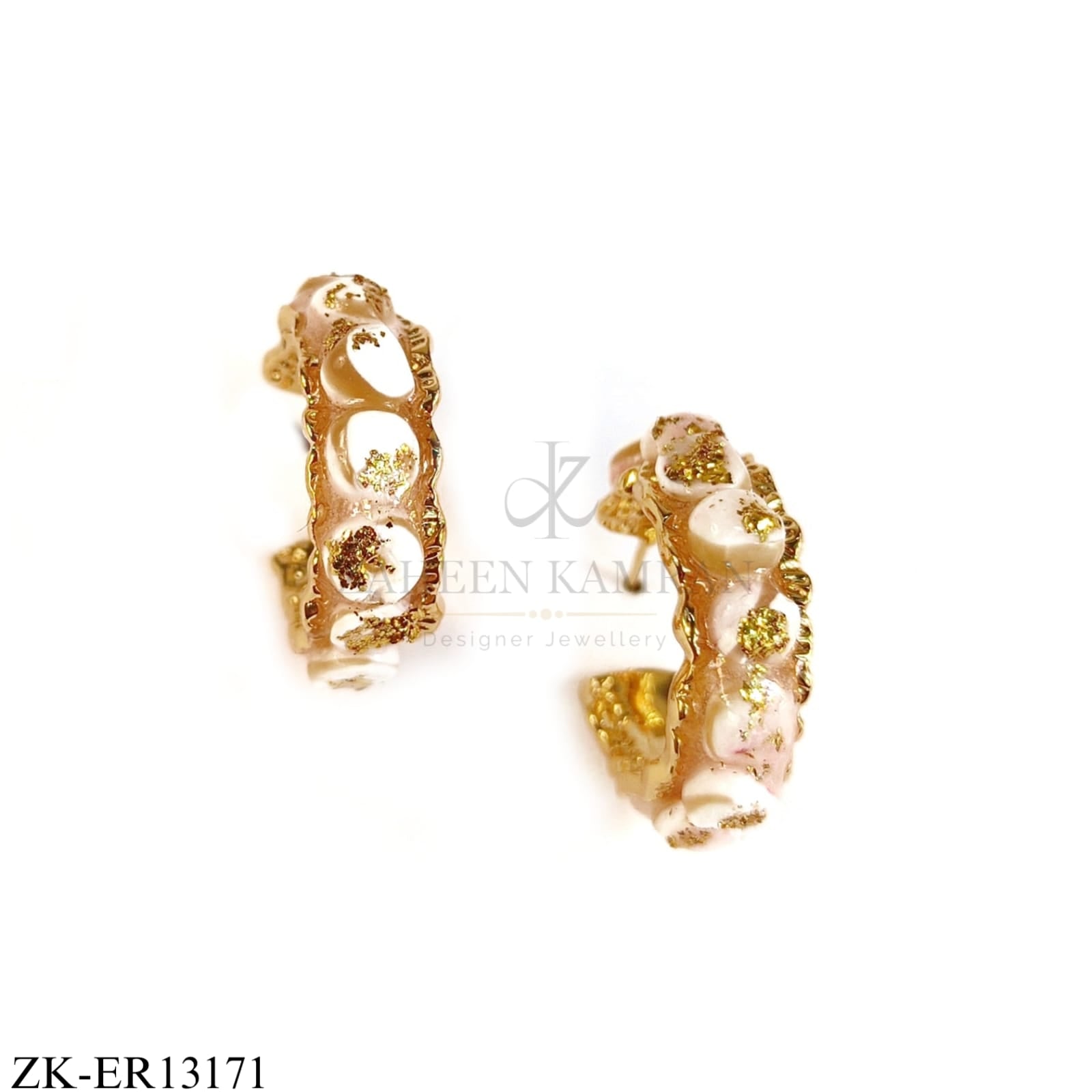 ROUND PEARLS EARRINGS