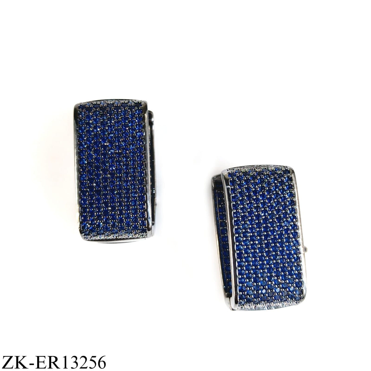 SAPPHIRE WIDE EARRINGS