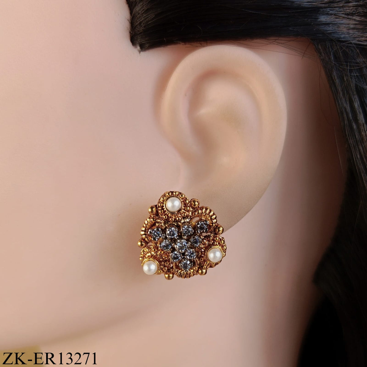 TIER PEARLS EARRINGS