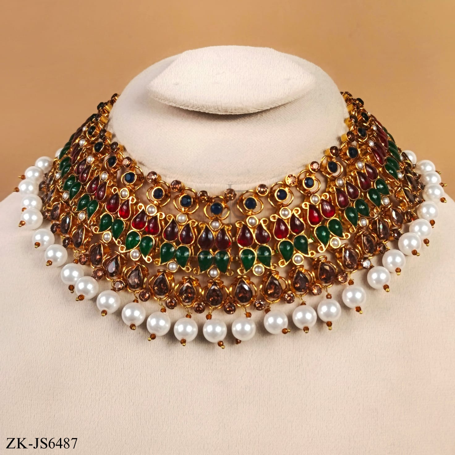 ANTIQUE EMERALD SET