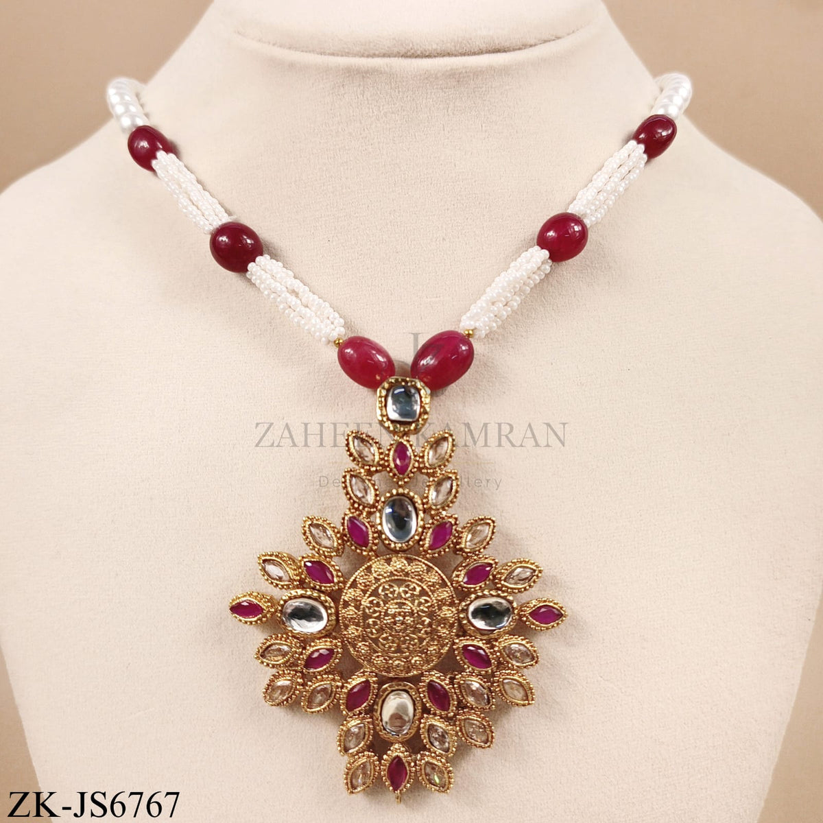 PINK ZIRCONIA SET