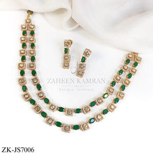 Resplendent Emerald Necklace