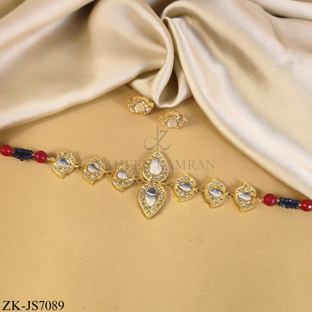 RUBY KUNDAN CHOKER SET