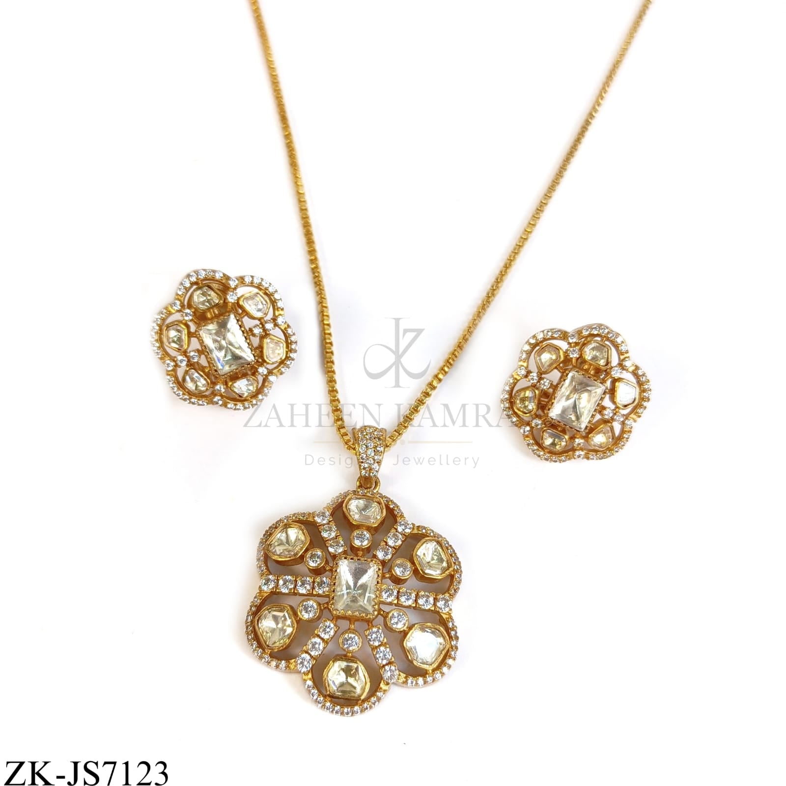 CHAMPAGNE FLORAL SET