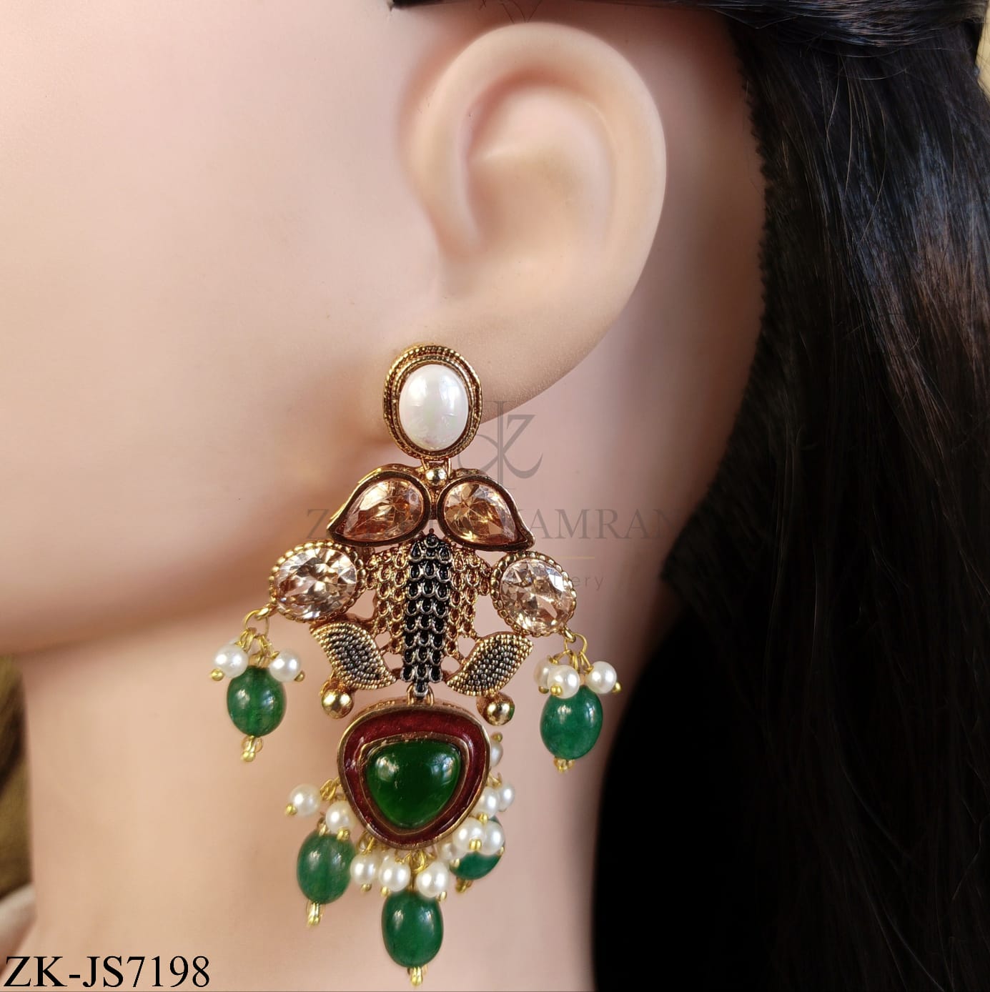 EMERALD CHAMPAGNE SET