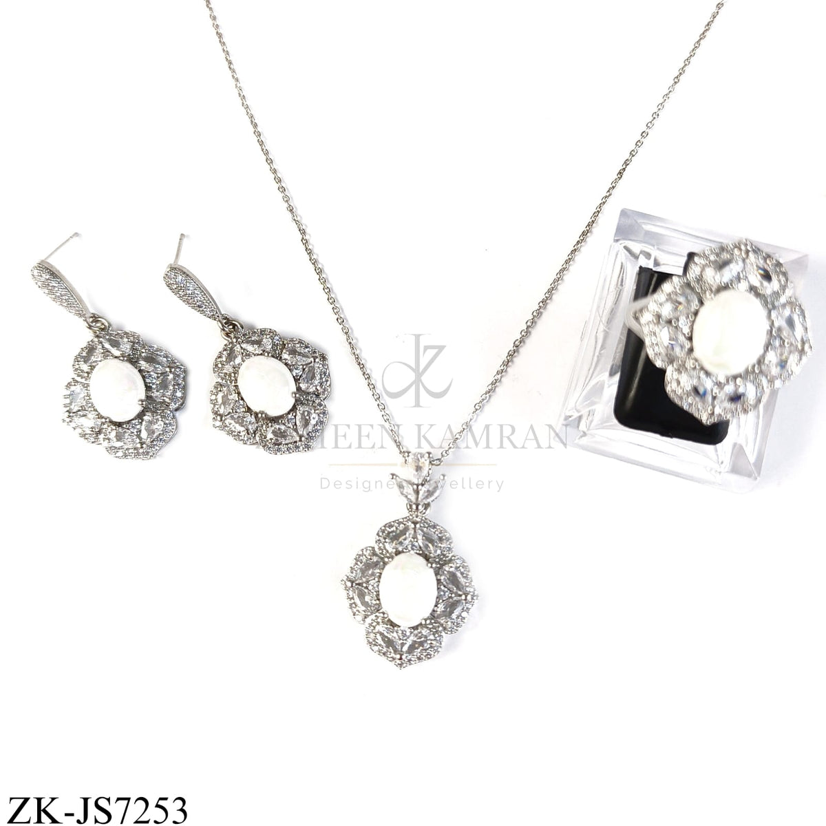 WHITE GEMS SET