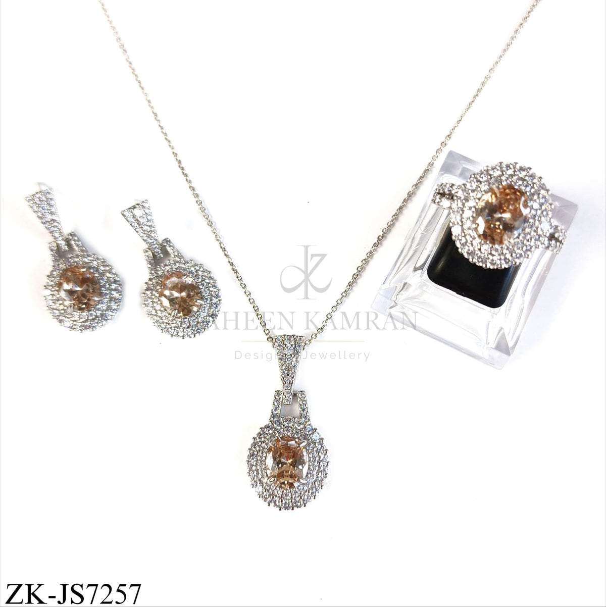 SILVER LIGHT CHAMPAGNE SET