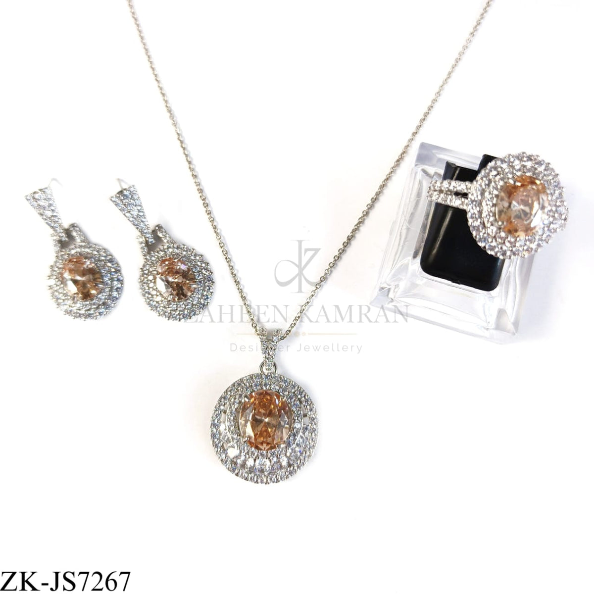 SILVER LIGHT CHAMPAGNE SET