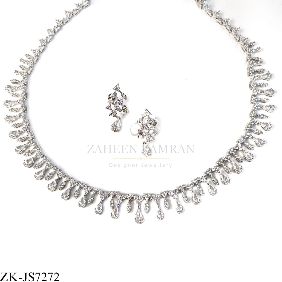 ZIRCONIAN TEARDROP SET