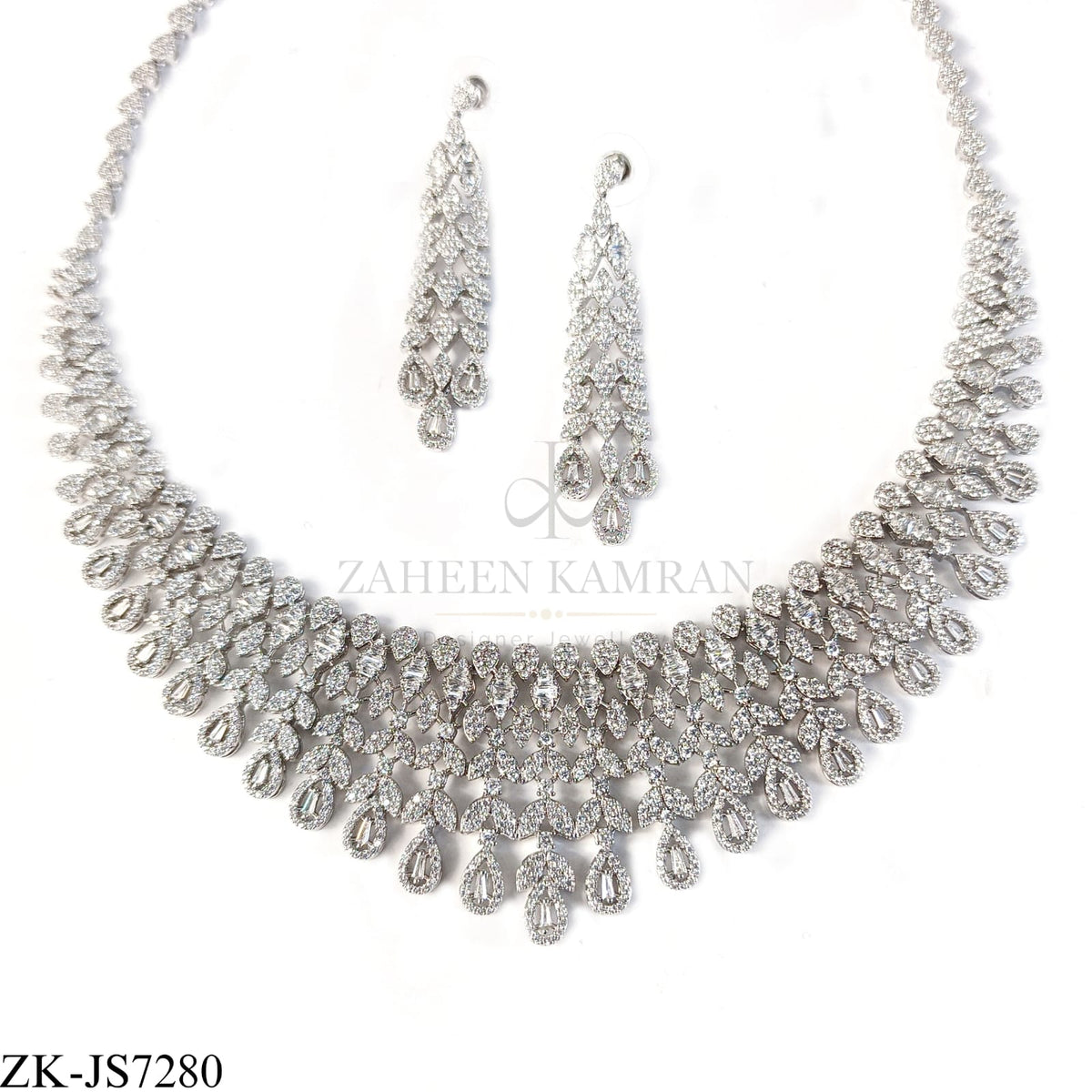 ZIRCONIAN TEARDROP SET