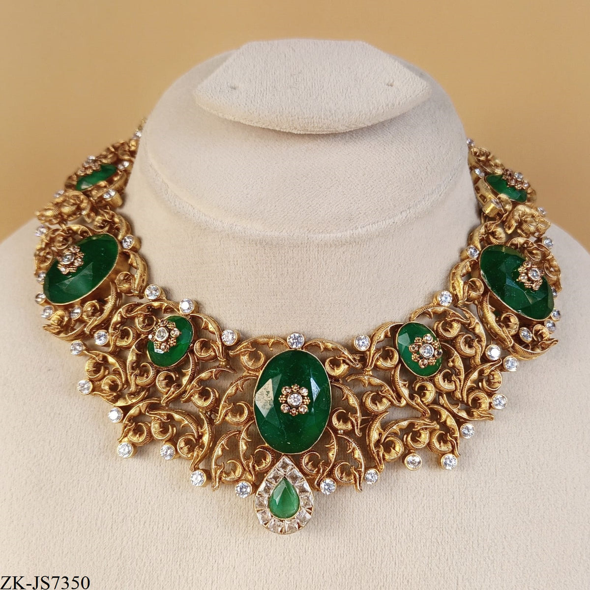 EMERALD FILIGREE SET