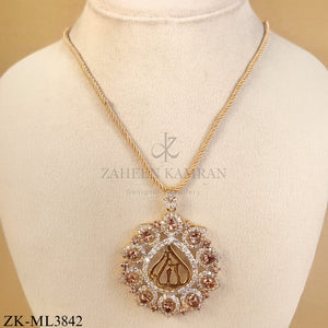 CALLIGRAPHY ALLAH NAME PENDANT MALA