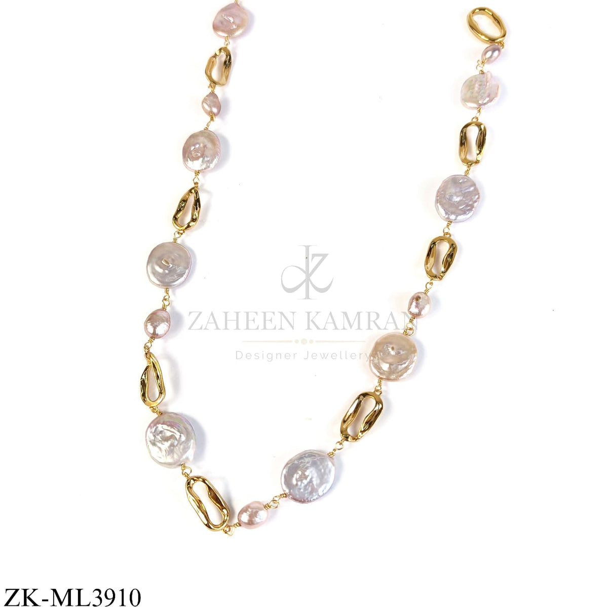 WHITE PEARLS MALA