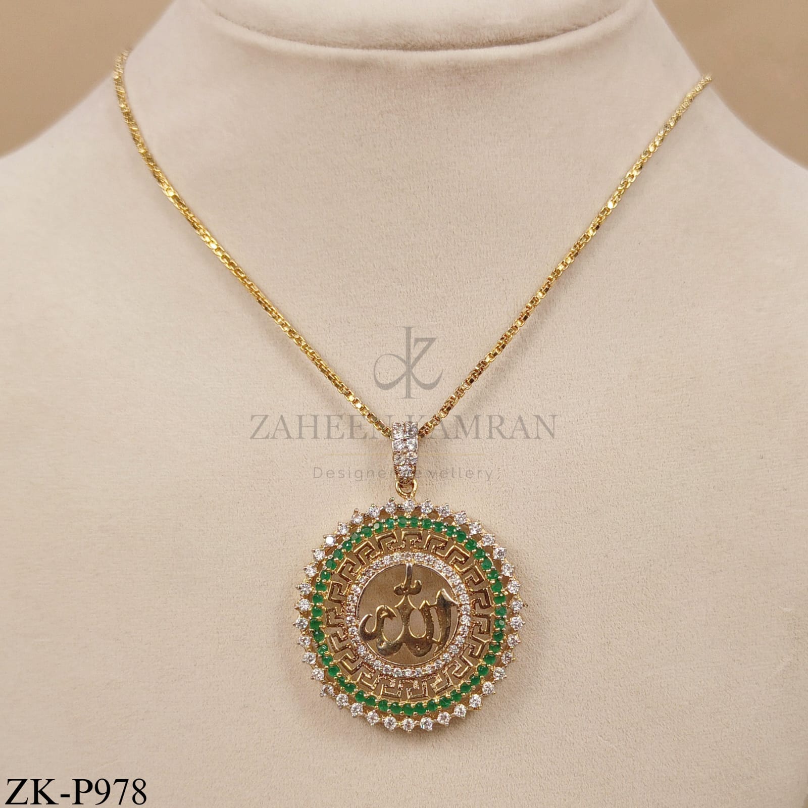 CALLIGRAPHY PENDANT