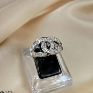CUT STONES RING