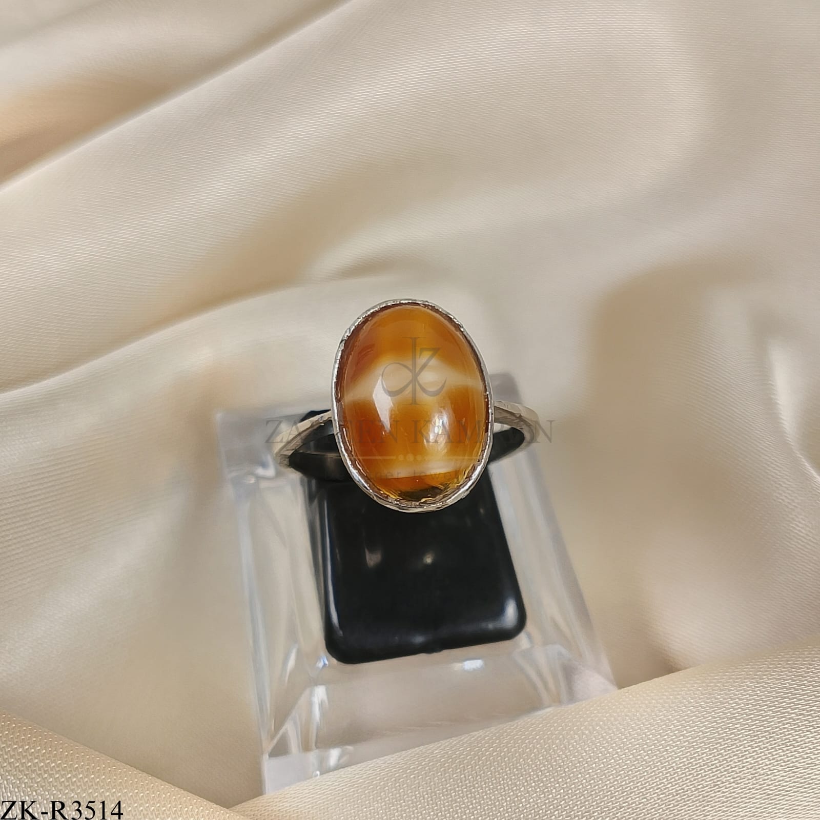 925 CITRINE RING