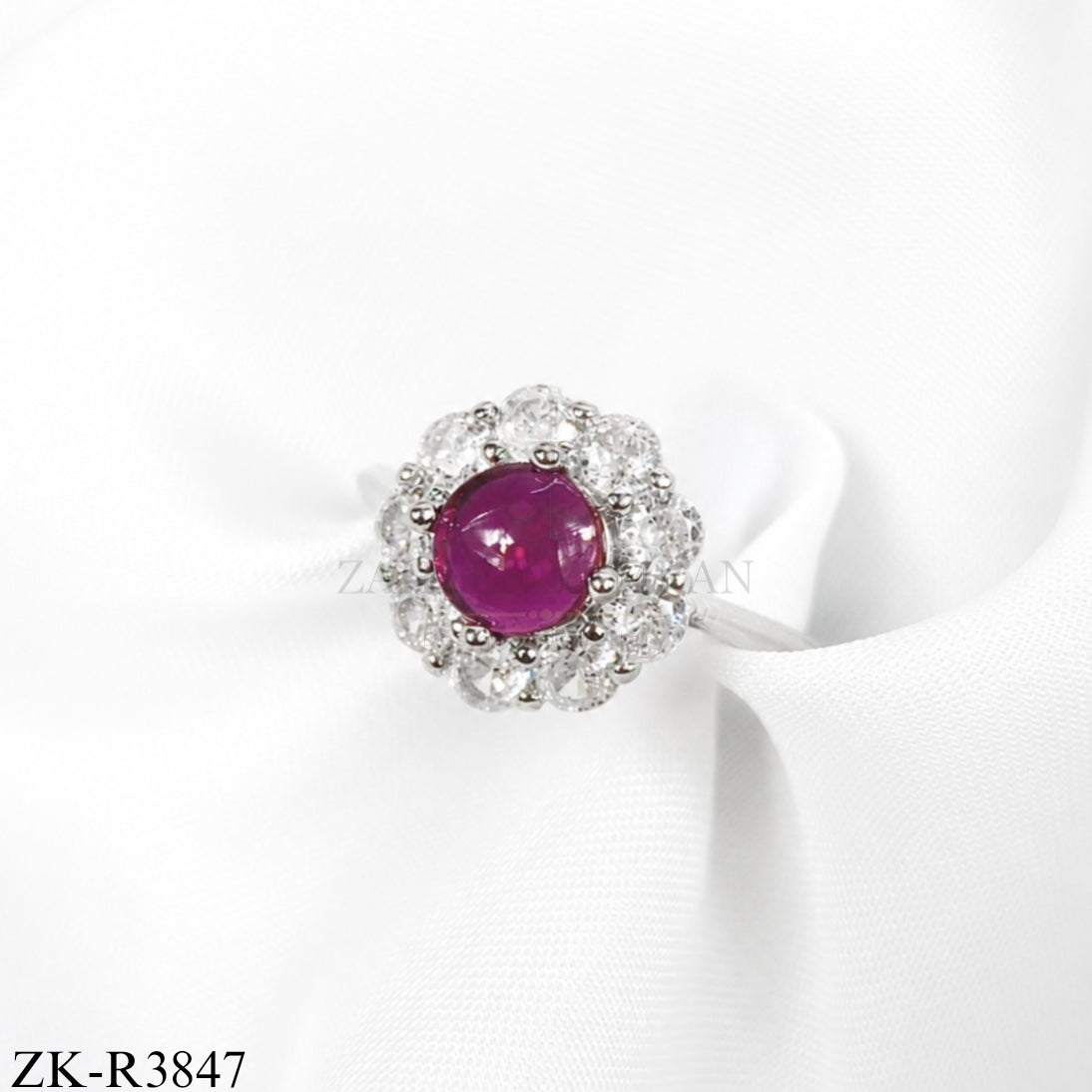 RUBY FLORA RING