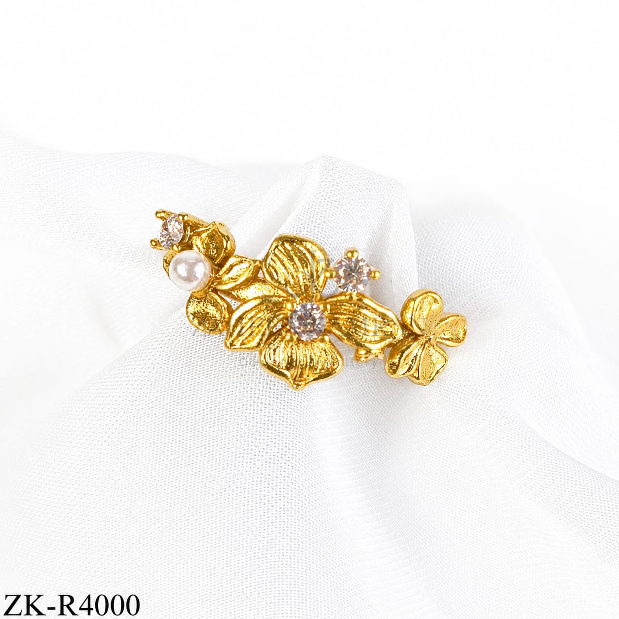TIER FLORAL RING