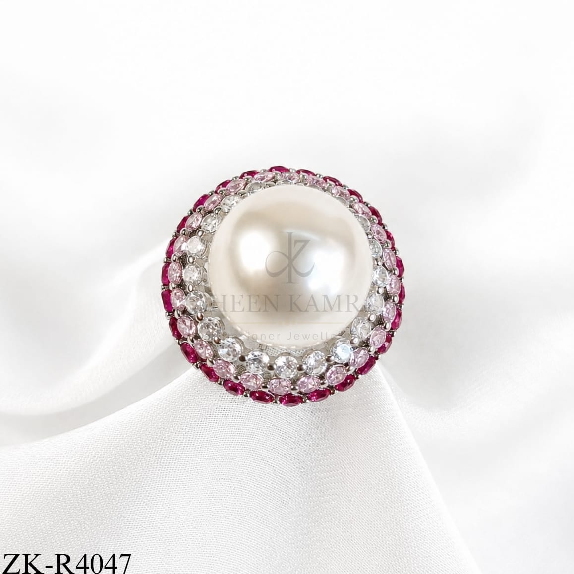 BIG PEARL RING