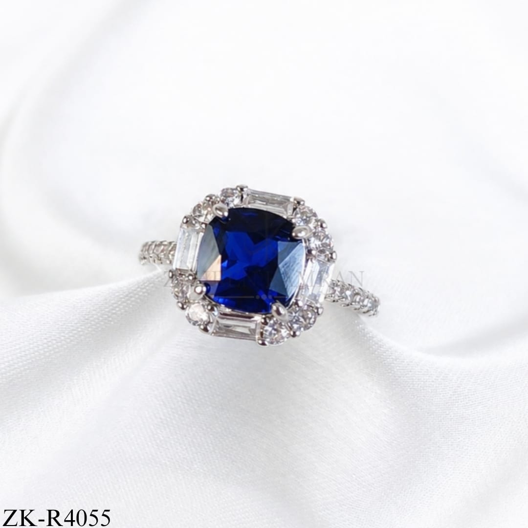 SAPPHIRE SQUARE RING
