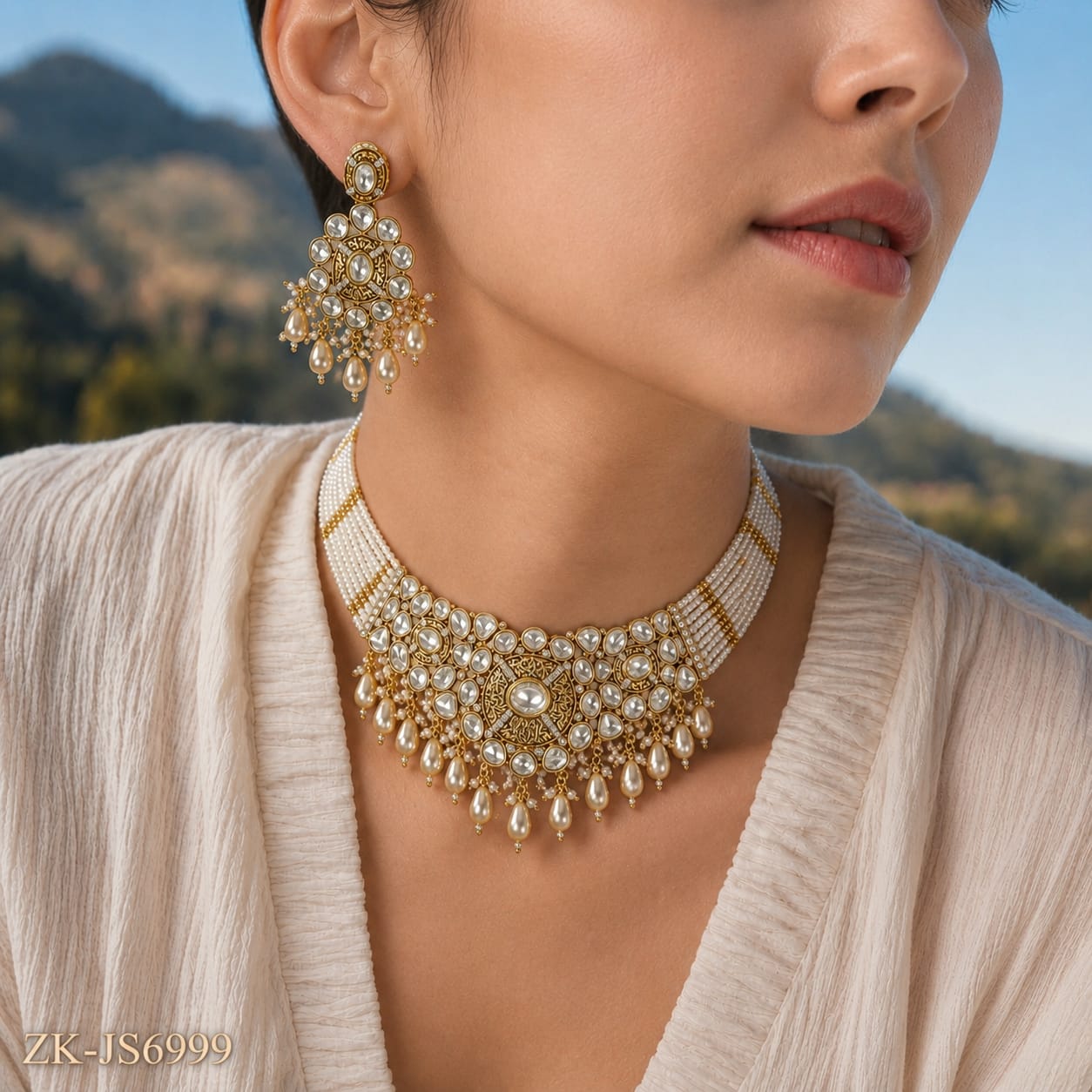 Regal Kundan Choker