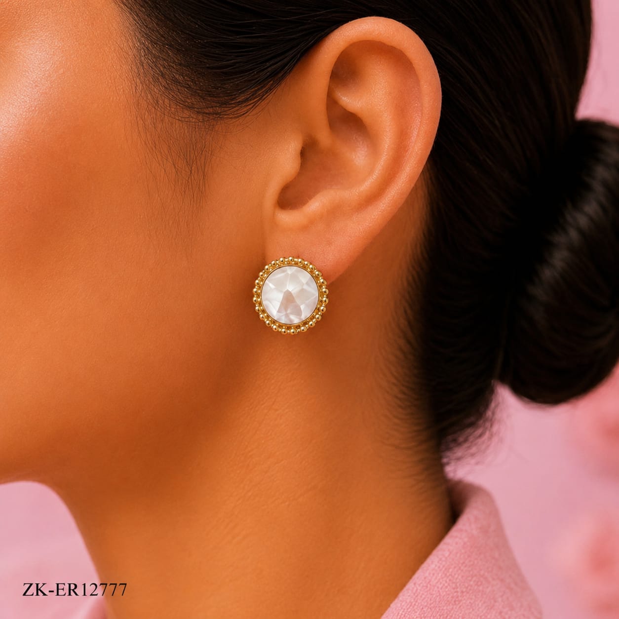 Cracked Opal Earrings