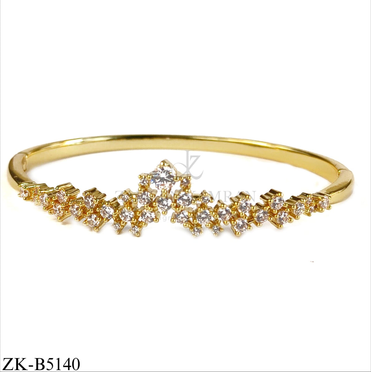 ZIRCONIAN CLUSTER BANGLE